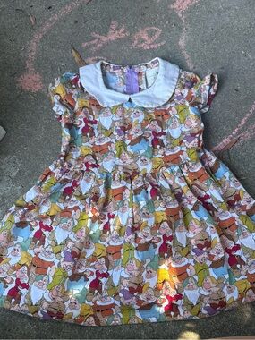 Snow White and the seven dwarfs vintage dress